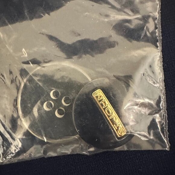 St John Navy Blue Double-Breasted Blazer Santiago Knit Size 2 NWT MSRP $1200 - Picture 8 of 12